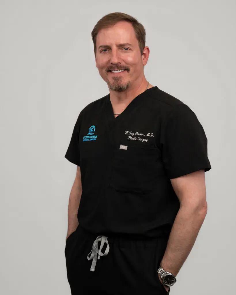 Dr. Troy Austin, board-certified plastic surgeon and supervising physician at 7 Seas Medical Spa in Augusta, GA